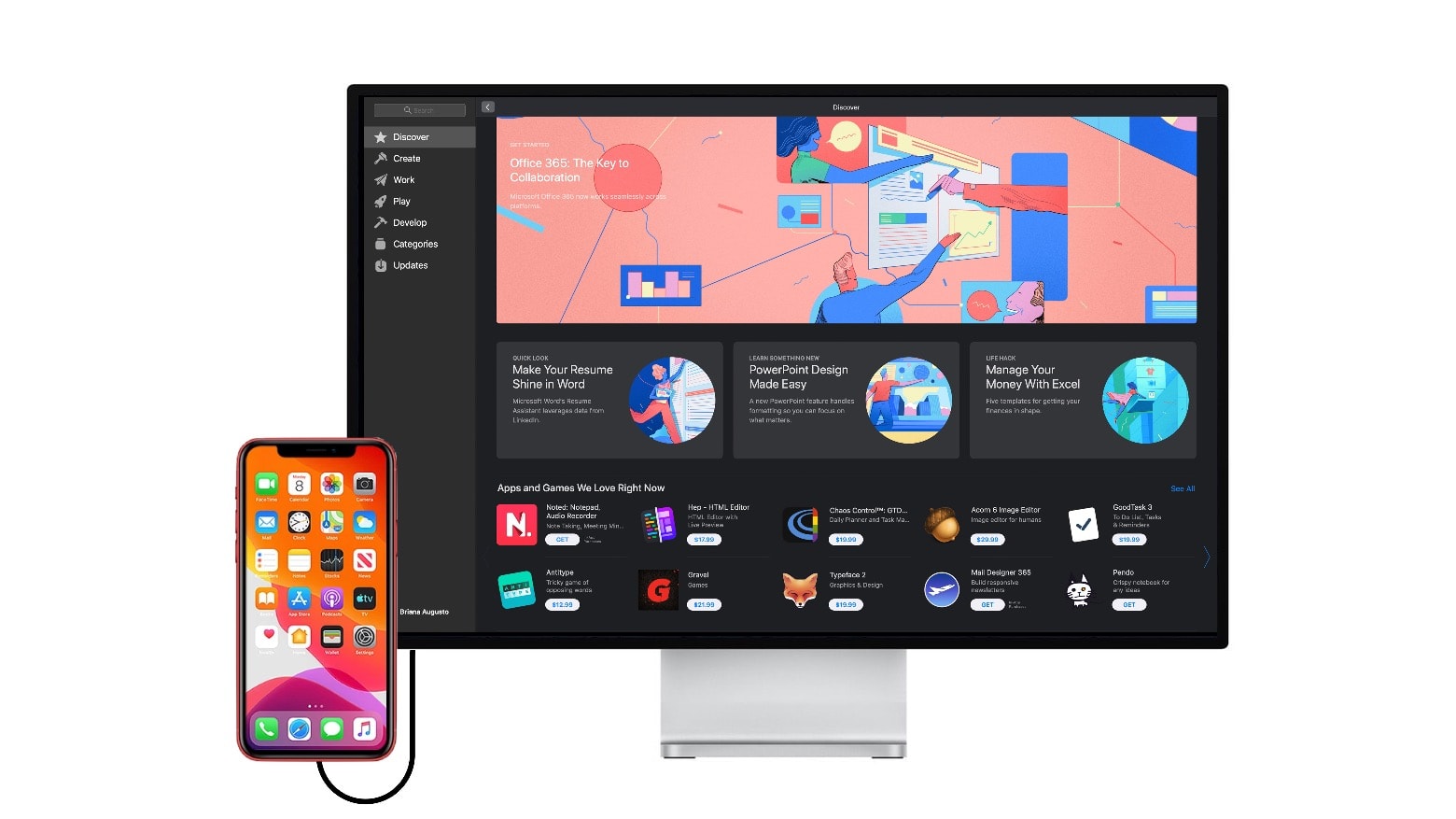 An iPhone running Mac apps could replace a Mac mini
