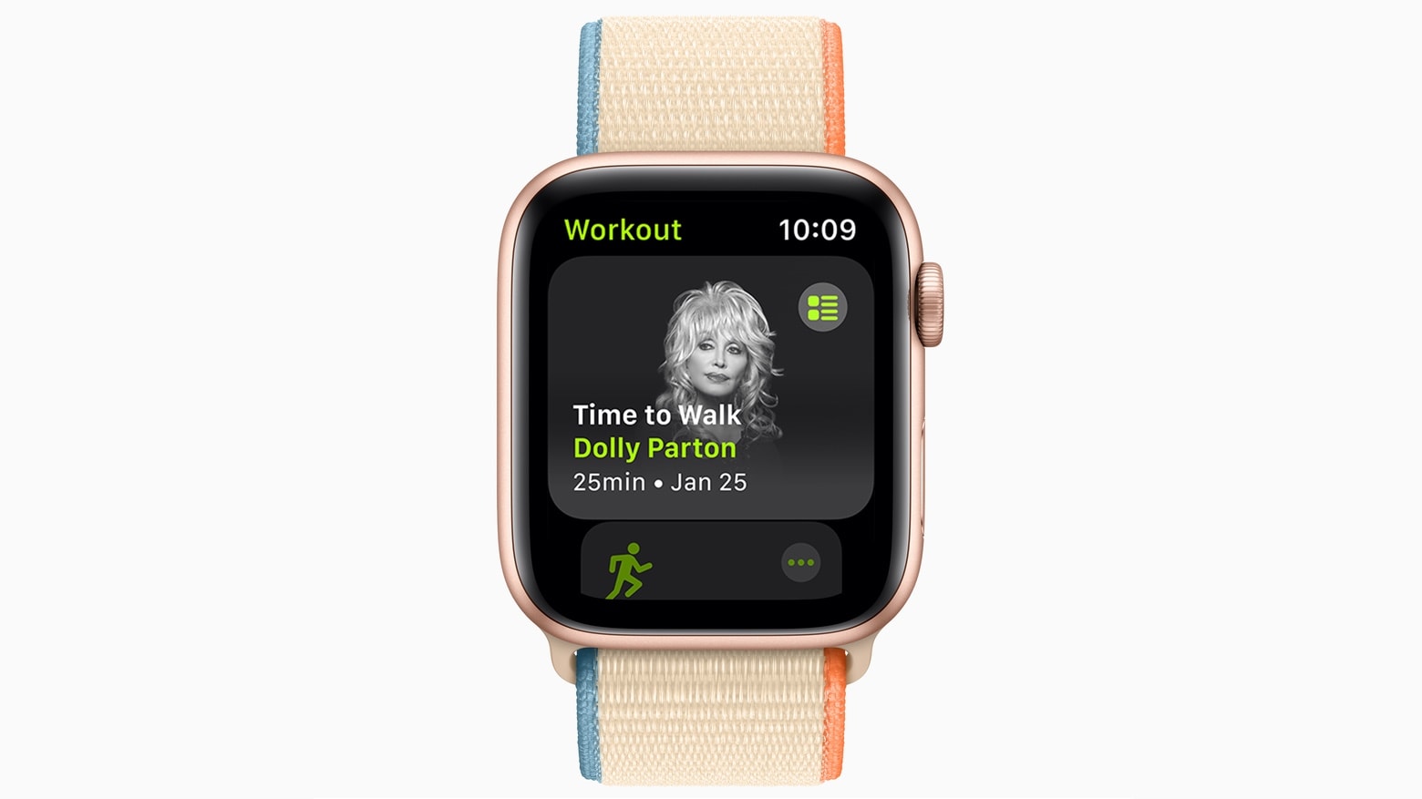 Time to Walk in Apple Fitness+ makes exercise