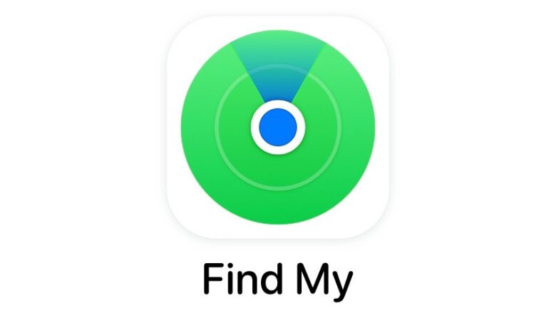 Apple Find My app logo Apple Find My app logo