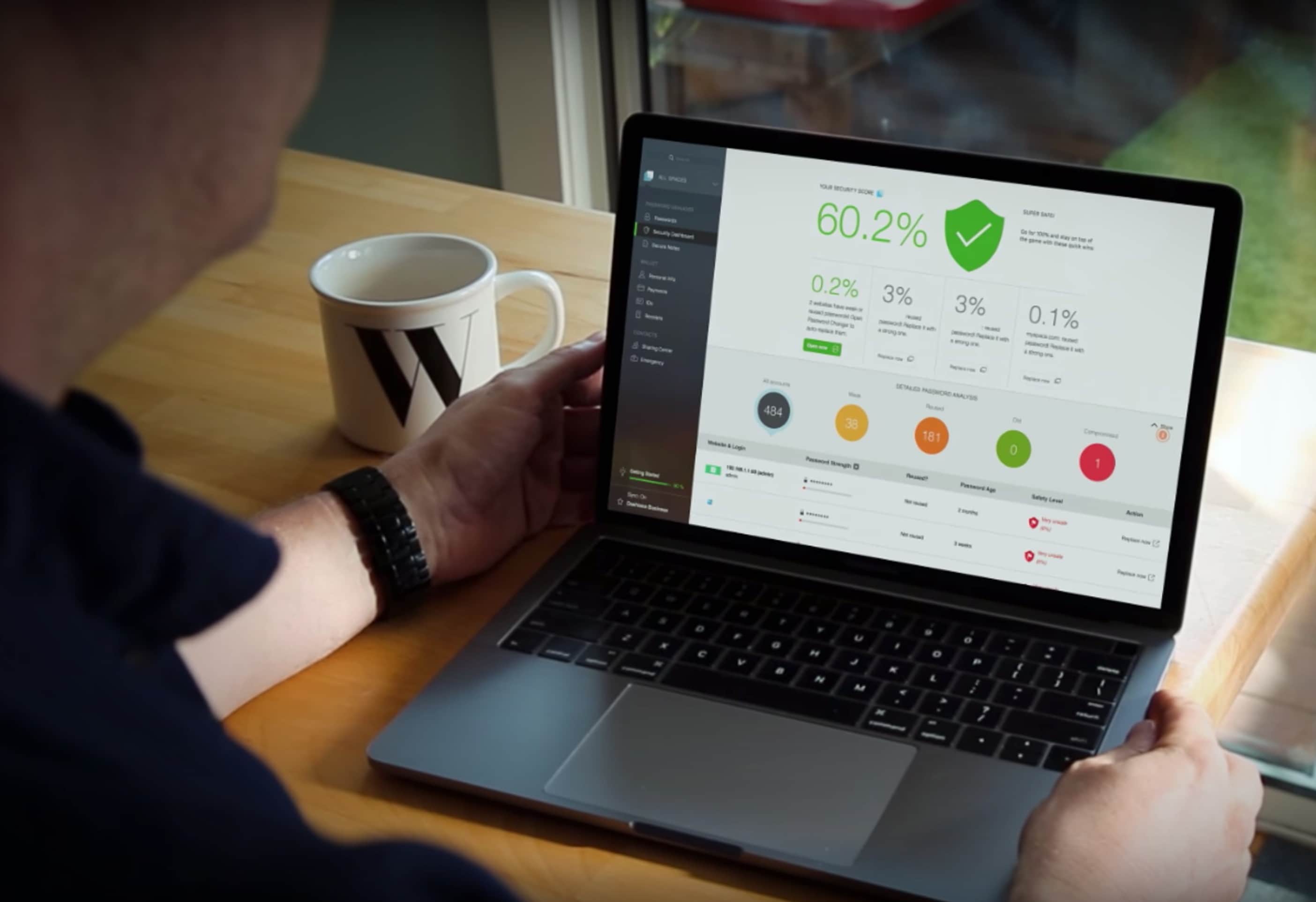 Utilize Dashlane's advanced features to take control of your online security.