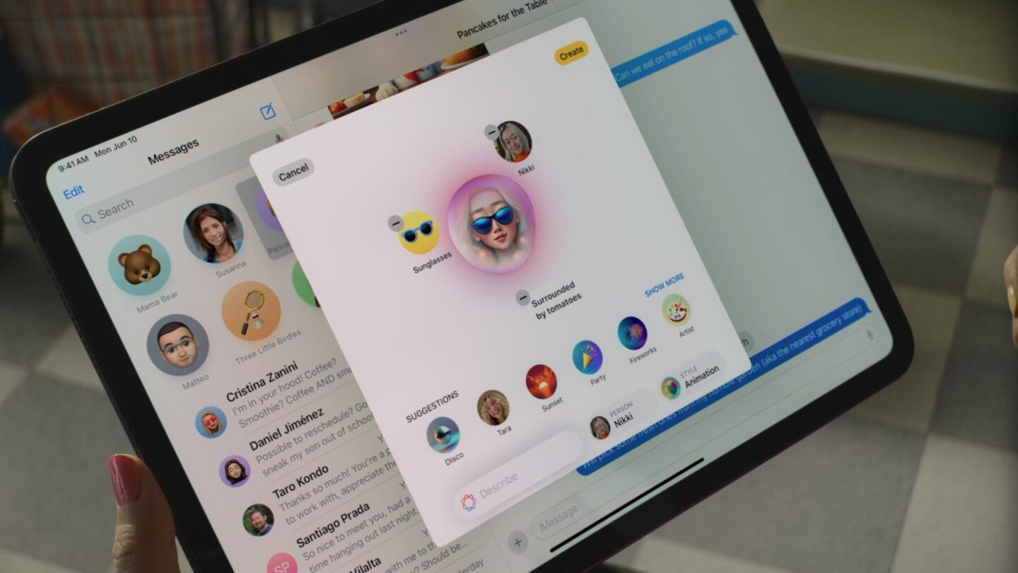 Image Playground in Messages