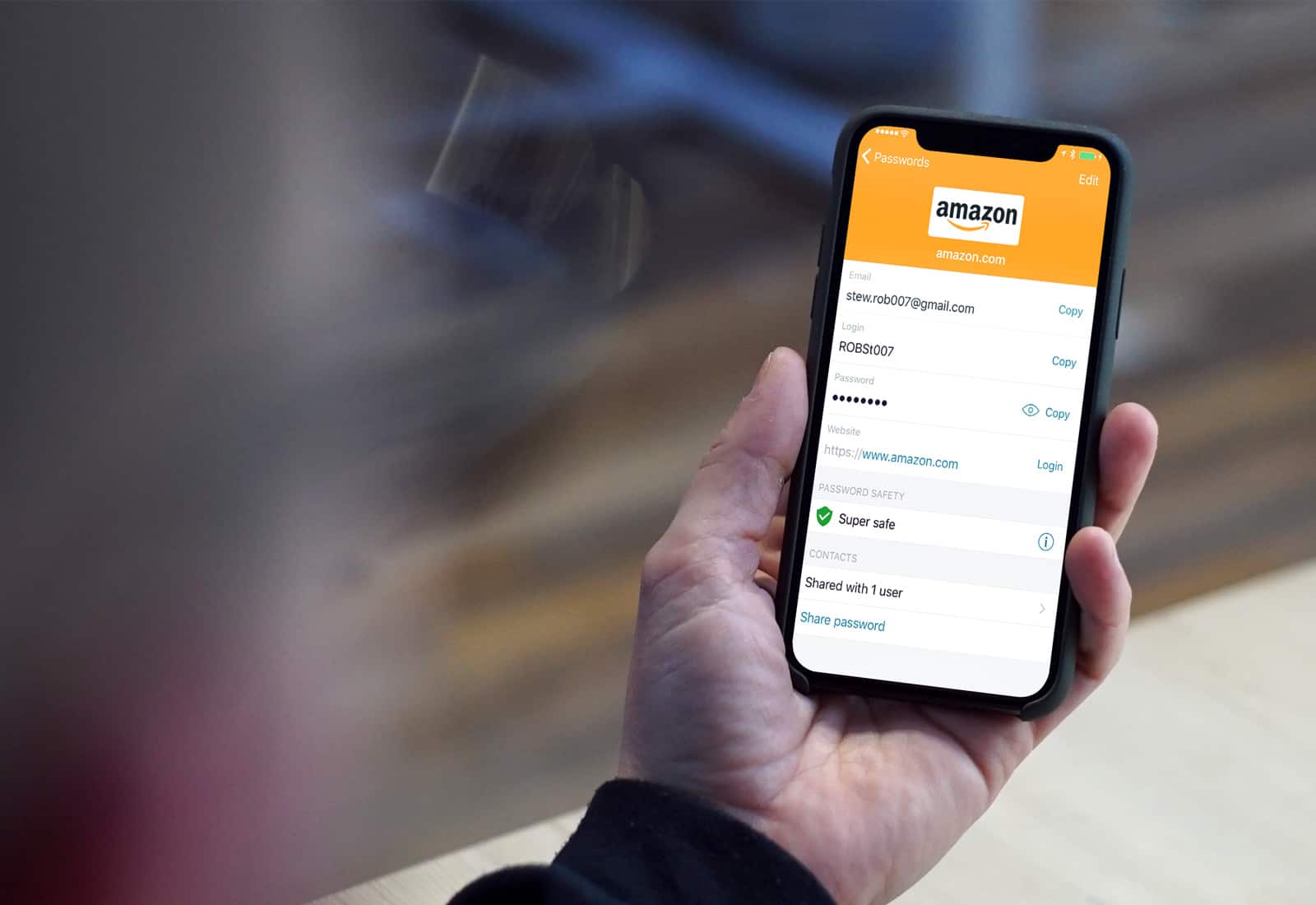 Dashlane app iOS