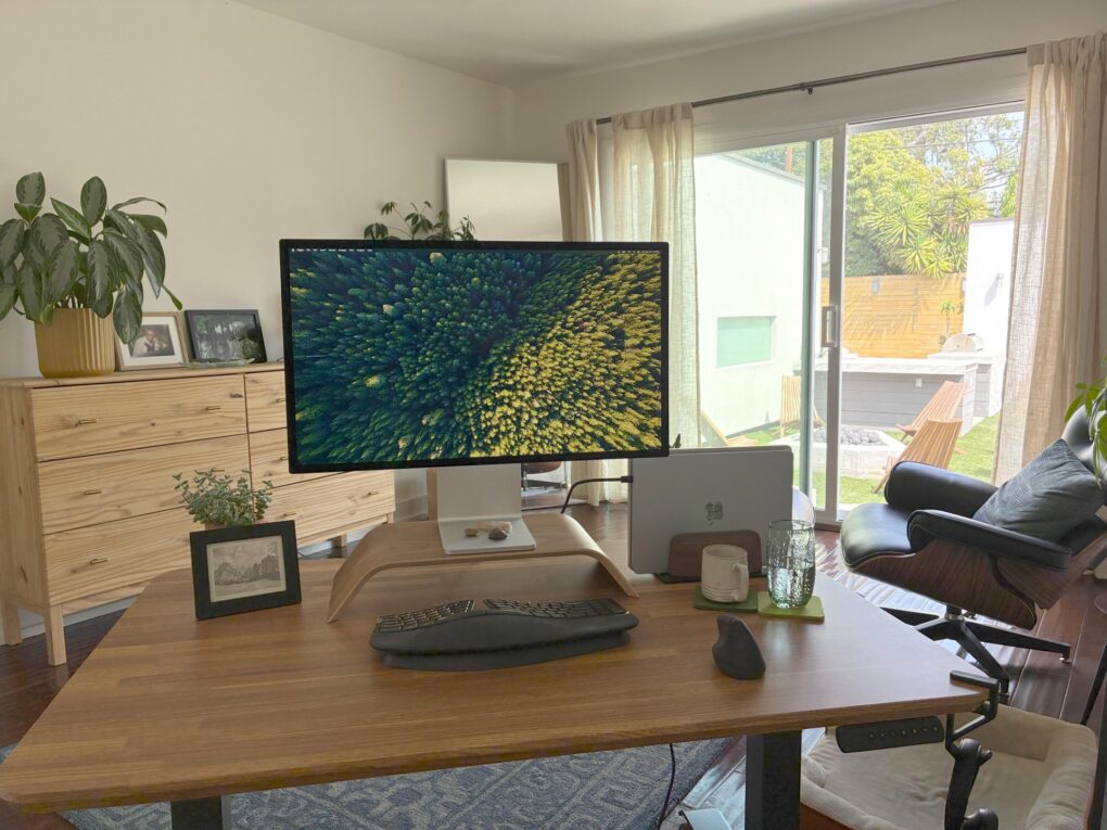 vertical laptop stand