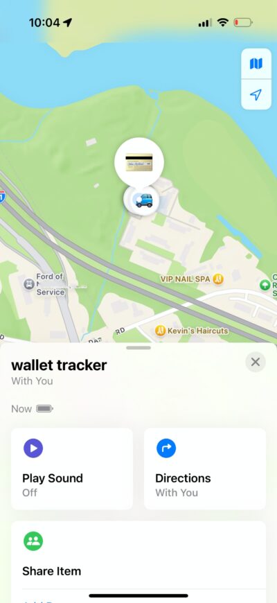 Ugreen wallet tracker in Find My Ugreen wallet tracker in Find My